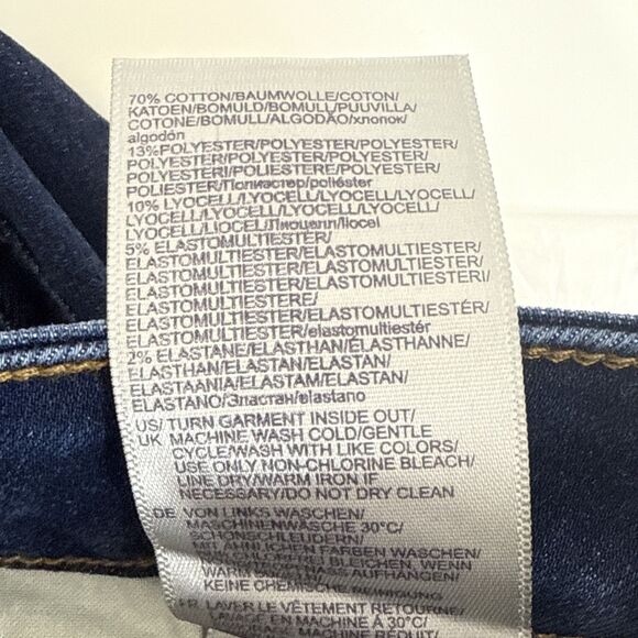 NYDJ Marilyn Straight Leg Jeans 22W Blue Cooper Lift Tuck NWT WDNM2013 New - Picture 16 of 16
